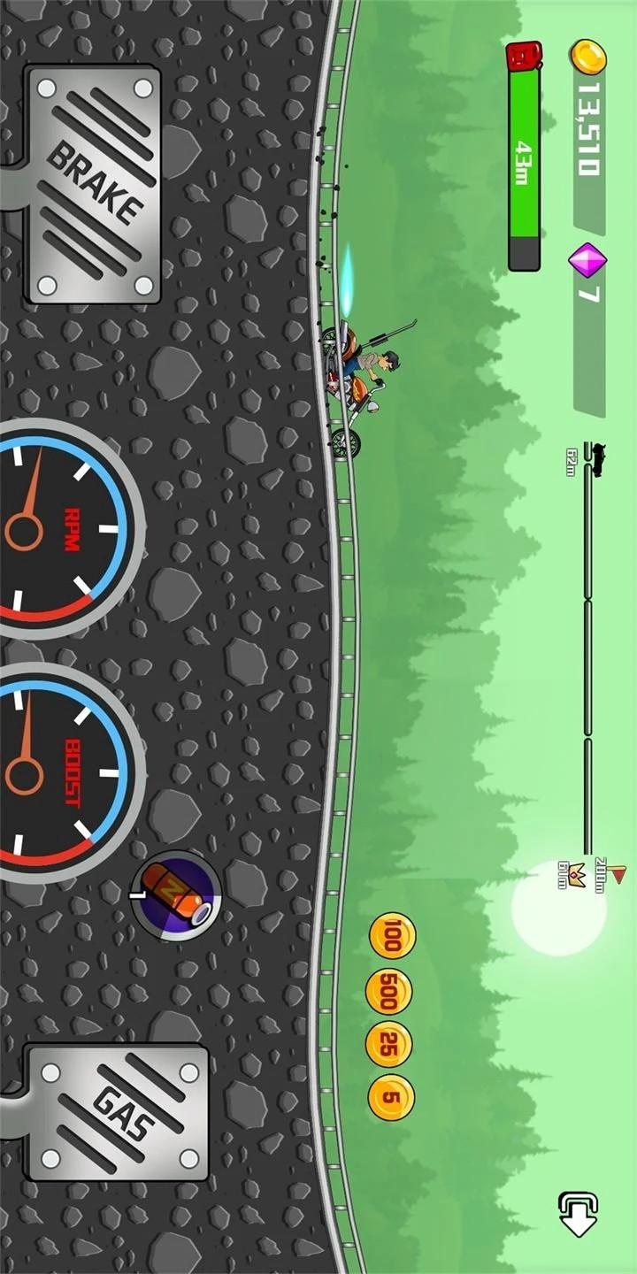 Hill Car Race - New Hill Climbing Game For Free(Unlimited currency)