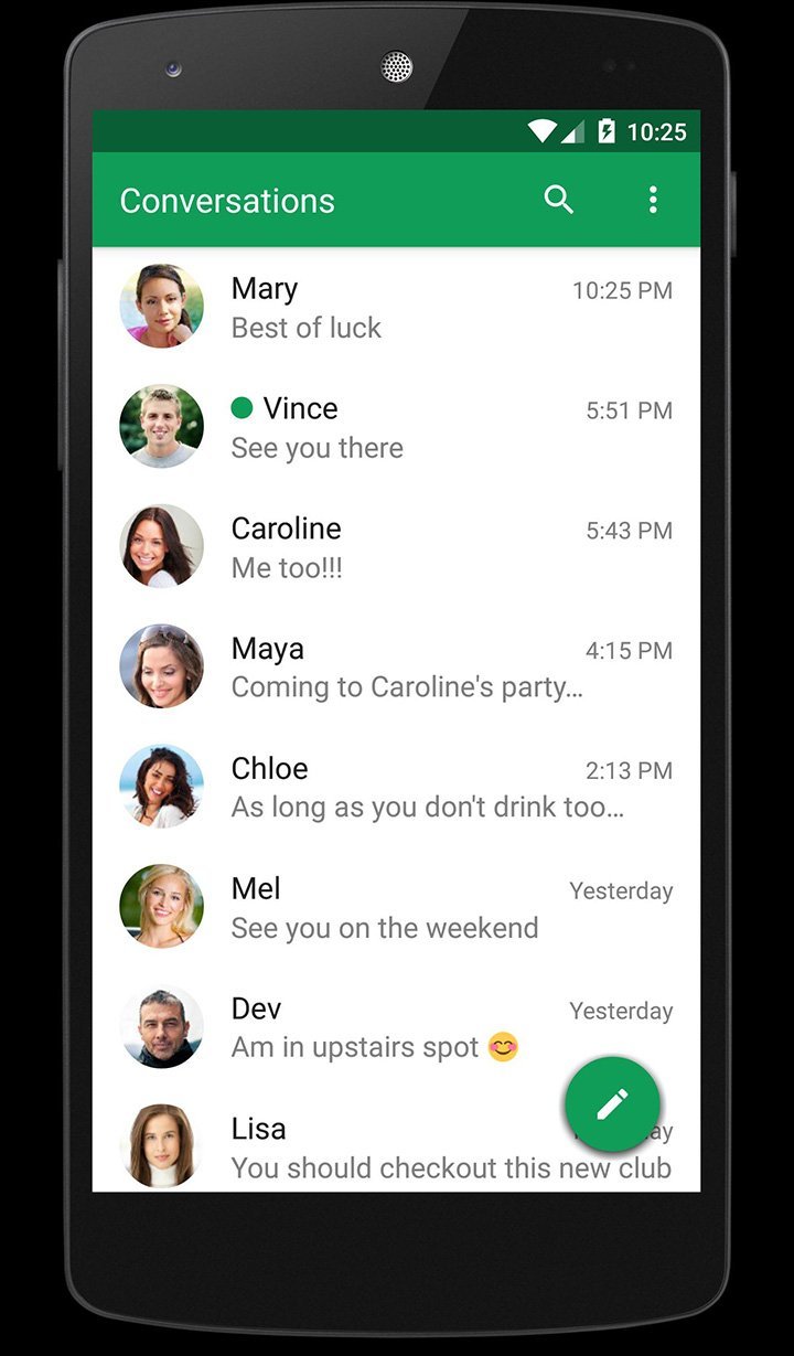 Chomp SMS(Paid features unlocked) screenshot image 1_modkill.com
