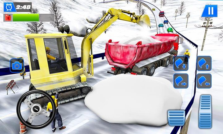 Snow Plow Winter City Rescue‏(أموال غير محدودة) screenshot image 2