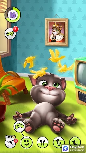 My Talking Tom(Unlimited Money) screenshot image 1_playmod.games