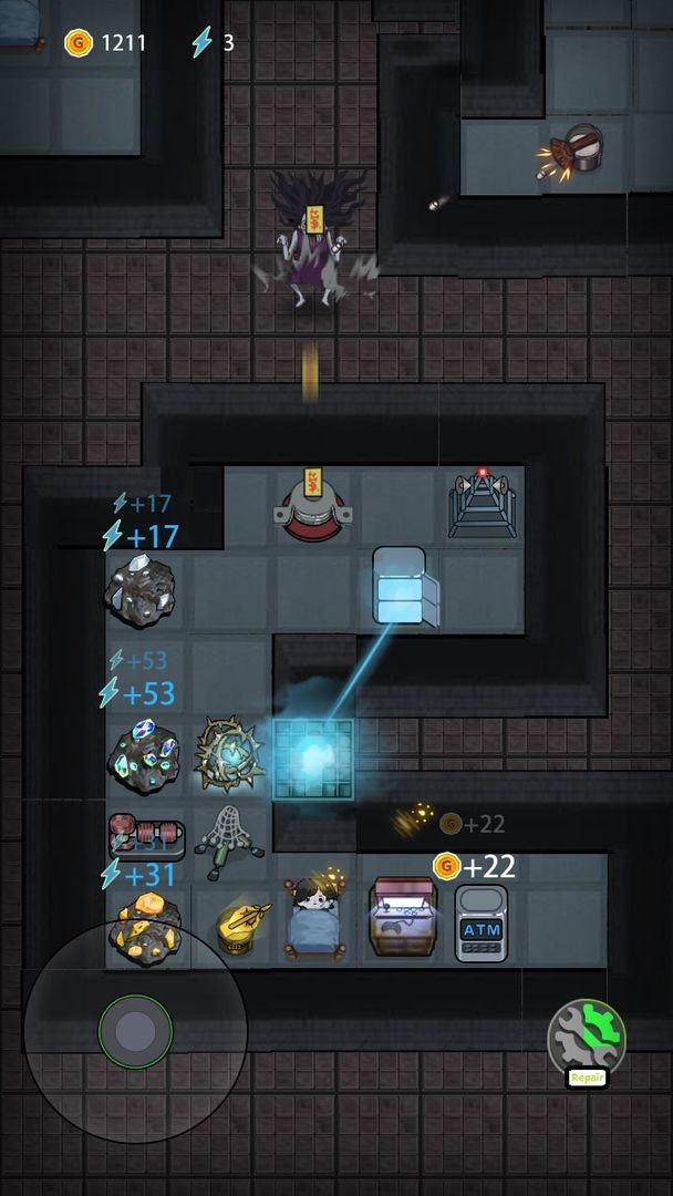 Haunted Dorm(Phần thưởng không xóa quảng cáo) screenshot image 3 Ảnh chụp màn hình trò chơi