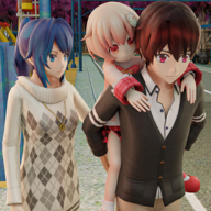 Free download Anime Father Simulator: Virtual Family Life 3D(Large gold coins) v0.4 for Android