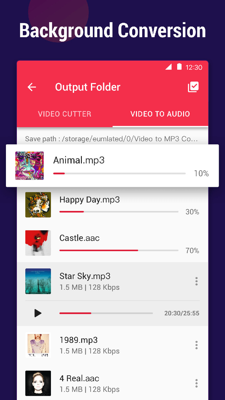 Video to MP3 - Video to Audio(Vip Unlocked) screenshot image 7_playmod.games