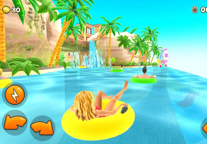 Uphill Rush Water Park Racing(Unlimited Money) screenshot image 1_playmod.games