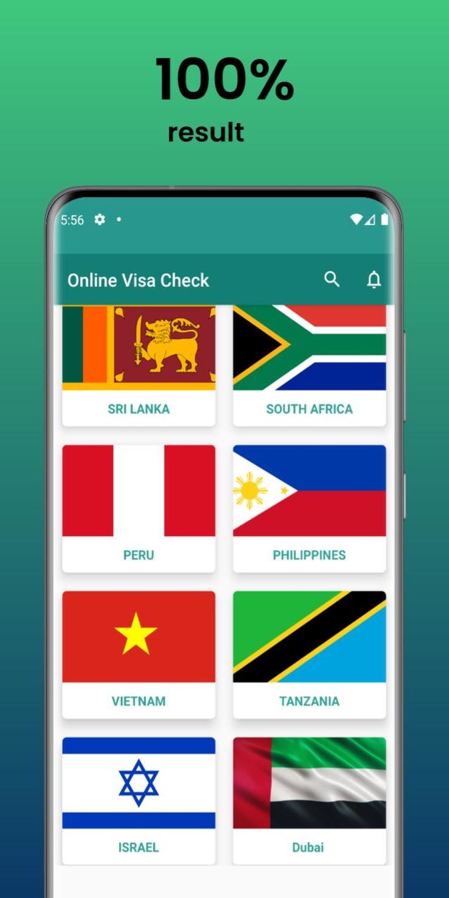 Visa Check All Country Ảnh chụp màn hình trò chơi