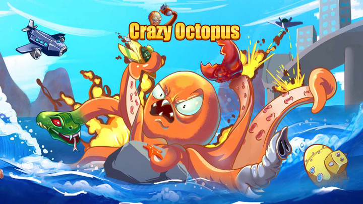 Crazy Octopus(Không quảng cáo) screenshot image 1 Ảnh chụp màn hình trò chơi