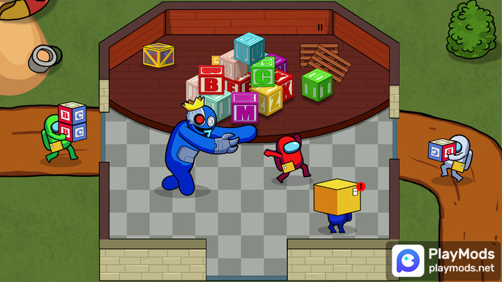 Survivor In Rainbow Monster(Tiền tệ không giới hạn) screenshot image 5 Ảnh chụp màn hình trò chơi