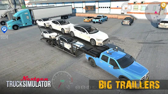 Nextgen: Truck Simulator(mod) screenshot