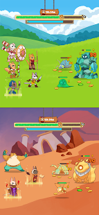 Clicker Cats - RPG Idle Heroes(Unlimited Money) Game screenshot  10