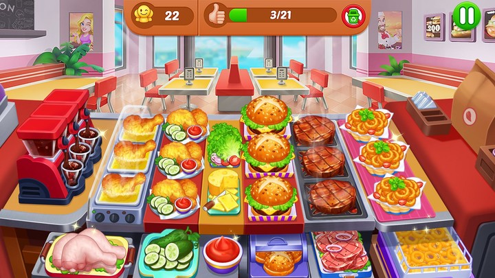 Crazy Cooking Diner: Chef Game_playmods.net