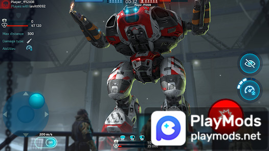 Robot Warfare: Mech Battle 3D PvP FPS(Mod Menu) screenshot image 3_playmod.games