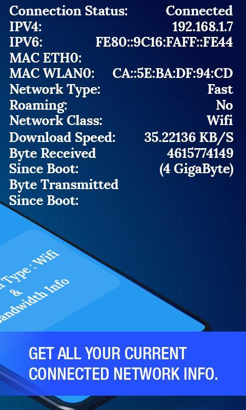 Network/WIFI Info & Sim Query Ảnh chụp màn hình trò chơi