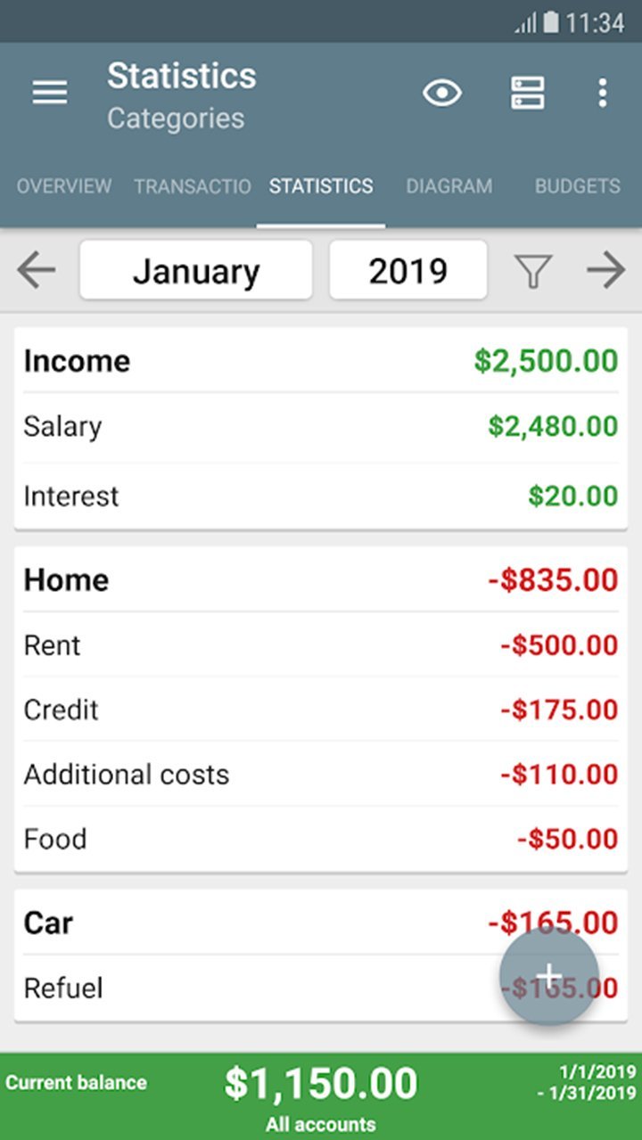 My Budget Book(Được trả tiền miễn phí) screenshot image 2