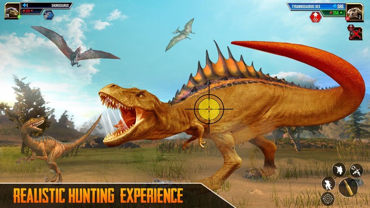 Wild Dino: Animal Hunting Game Ảnh chụp màn hình trò chơi