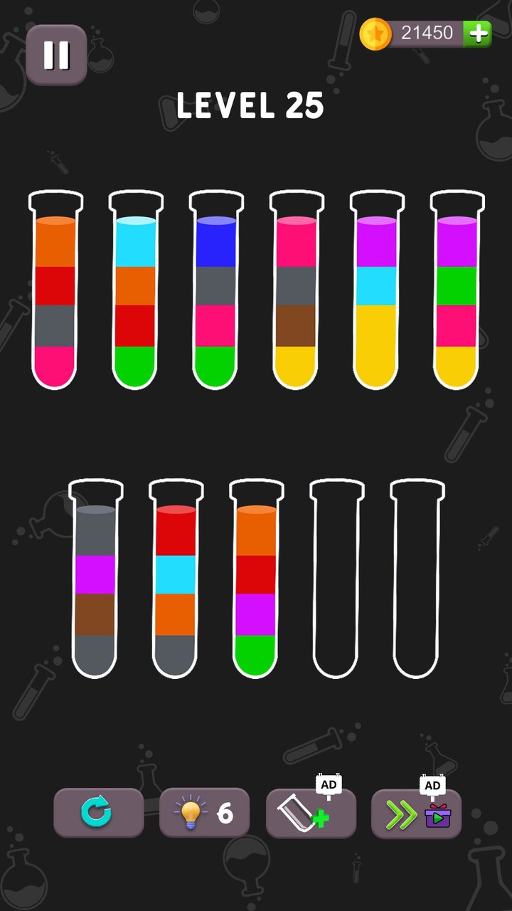 Water Sort Puzzle: Puzz Game Ảnh chụp màn hình trò chơi
