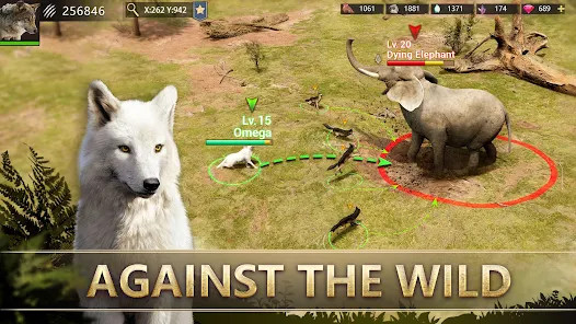 Wolf Game: The Wild Kingdom Ảnh chụp màn hình trò chơi