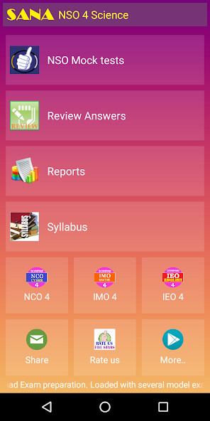 NSO 4 Science Olympiad(Unlocked) screenshot image 1_modkill.com