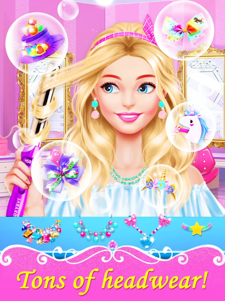 Salon Games  Royal Princess Makeup Salon Game APK for Android Download