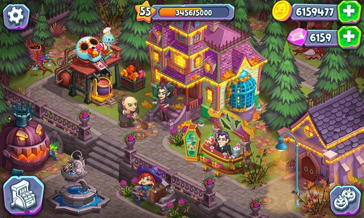 Halloween Farm: Семейная Ферма(Против) screenshot image 2