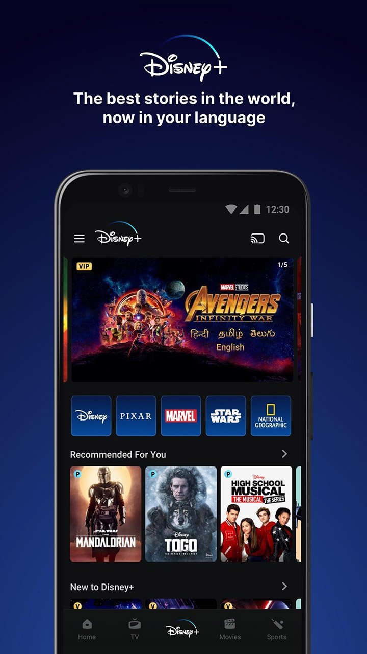 Disney Hotstar(Premium Unlocked) screenshot image 3_playmod.games