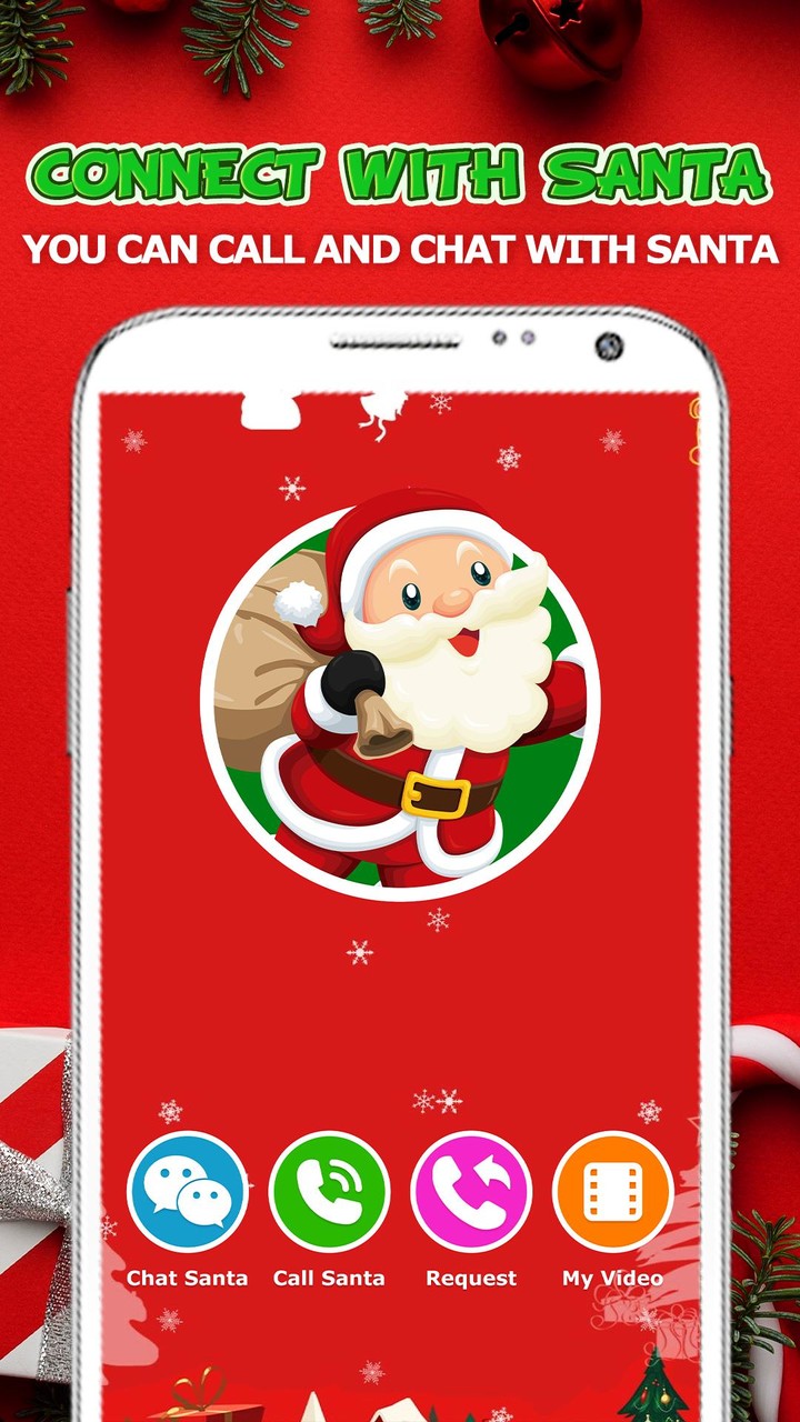 Santa Claus Fake Call & Chat‏