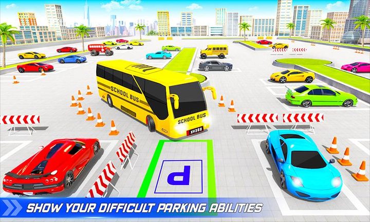 City School Bus Driving Sim 3D_playmods.games