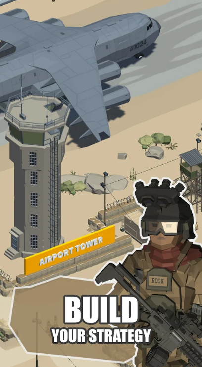 Idle Warzone 3d: Military Game - Army Tycoon(Unlimited Money)