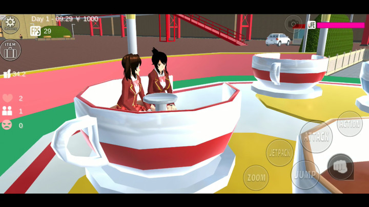 SAKURA School Simulator(Mod Menu) screenshot image 3_playmods.games