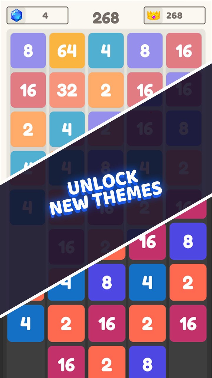 Merge Block Number Puzzle Game_modkill.com