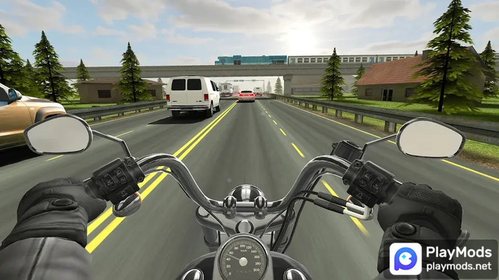 Traffic Rider(Unlimited Money) screenshot image 1_playmods.games