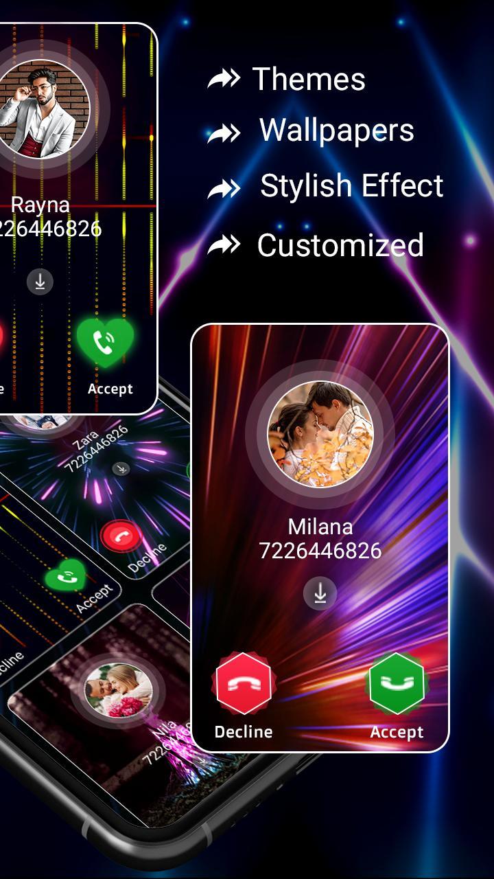Magic Caller Screen Themes : Full Screen Caller ID