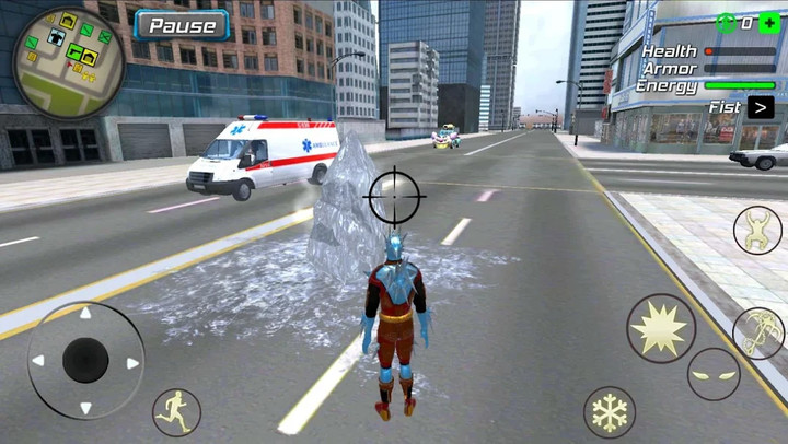 Snow Storm Superhero(mod) screenshot image 2_playmods.games