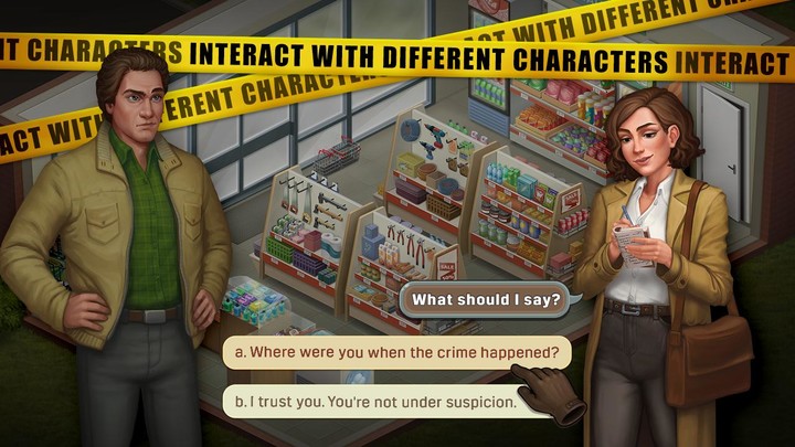 Merge Detective mystery story Ảnh chụp màn hình trò chơi
