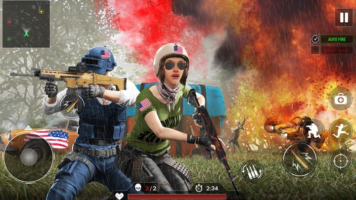 Gun Strike: Shooting Games 3D‏