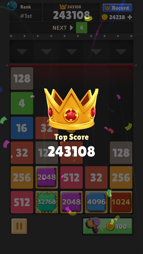 Drop The Number™ : Merge Game(เงินไม่จำกัด) Game screenshot  5