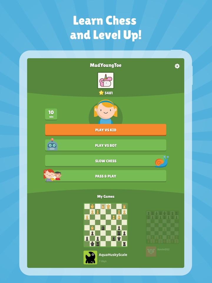 Chess for Kids - Play & Learn_playmods.games