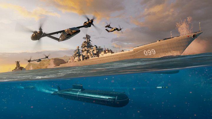 MODERN WARSHIPS: Sea Battle Online(Mod Menu) screenshot image 2