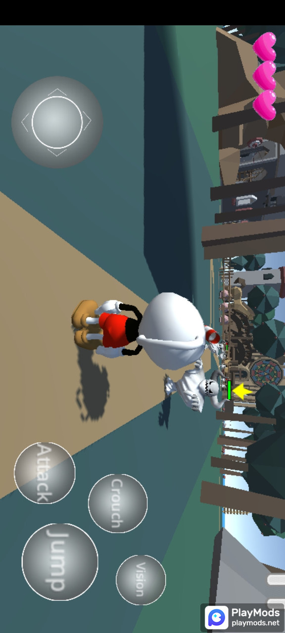 Cuphead vs the devil 3D(chống lại) screenshot image 2 Ảnh chụp màn hình trò chơi