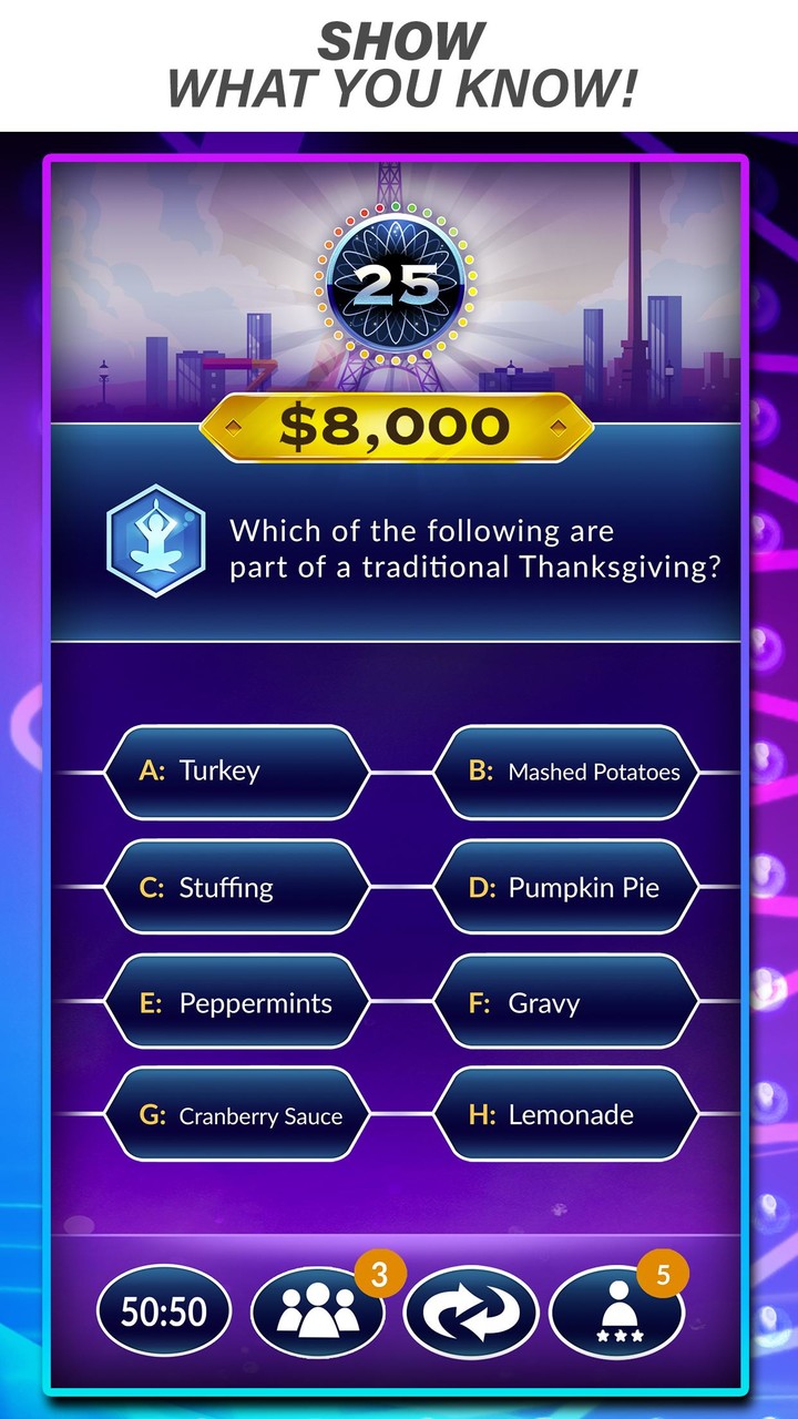 Millionaire Trivia: TV Game‏