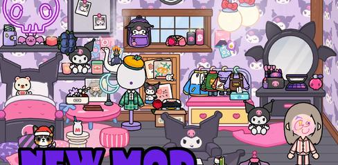 Toca Life World Mod Apk v1.54 New Update: Get Sanrio Style House For Free - playmods.games