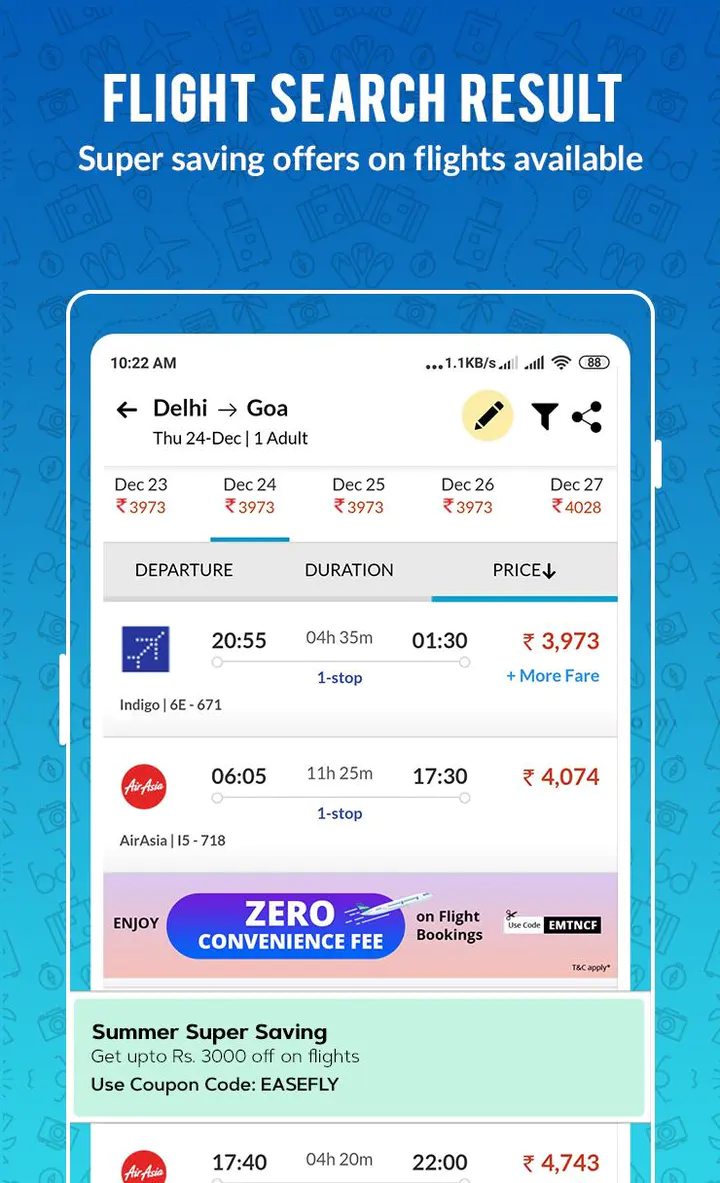 Easemytrip MOD APK  Download v5.5.2 For Android – (Latest Version) 5