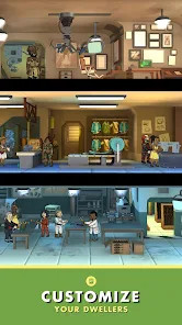 Fallout Shelter(Unlimited currency) screenshot image 3_playmod.games
