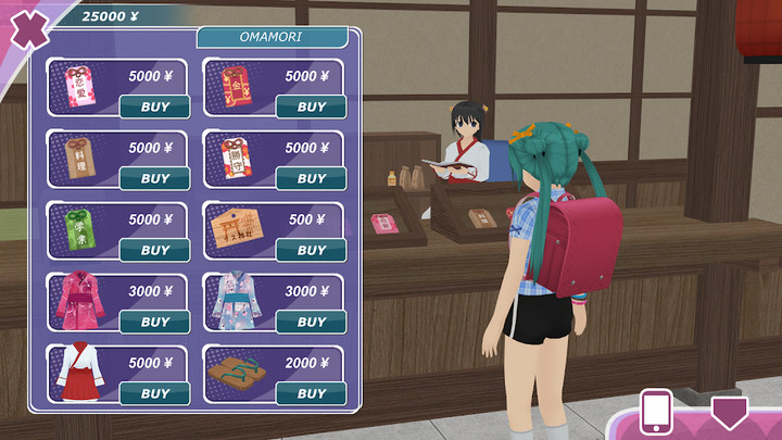 Shoujo City 3D(Unlimited coins) screenshot image 2_playmods.games