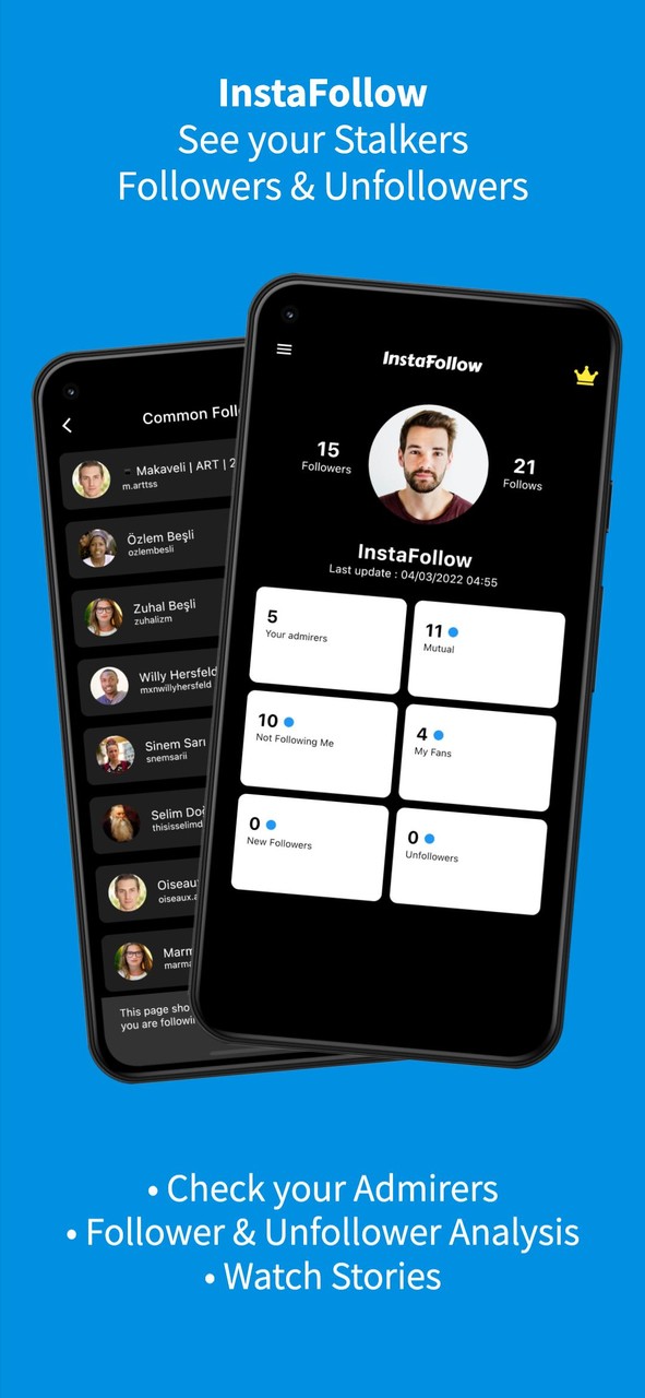 InstaFollow - Stalkers, Unfollowers and Stories_playmod.games