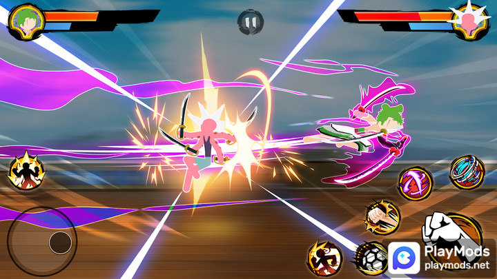 Stickman Pirates Fight(Unlimited Money) screenshot image 3_playmod.games