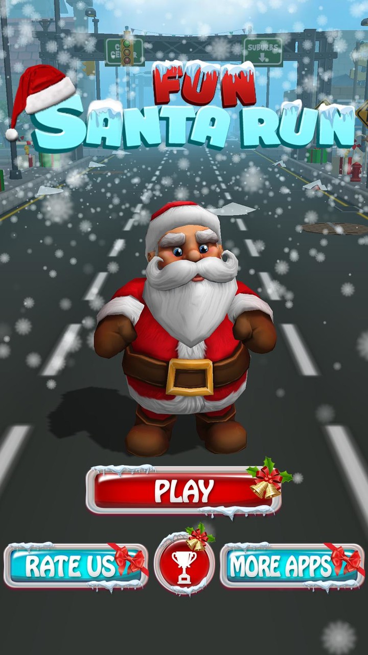 Fun Santa Run-Christmas Runner‏