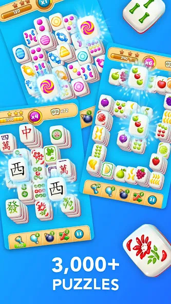 Mahjong Jigsaw Puzzle Game(Tiền không giới hạn) screenshot image 2 Ảnh chụp màn hình trò chơi