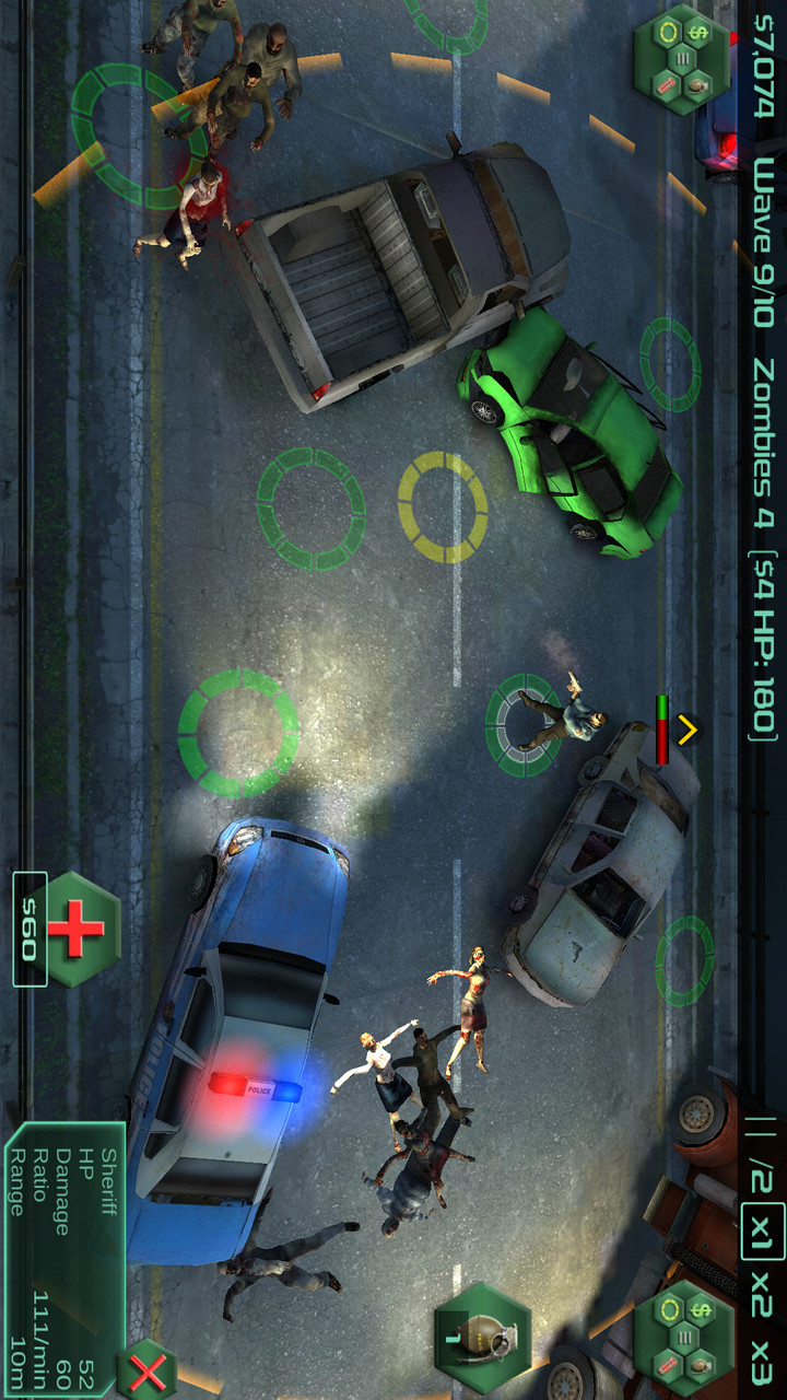Zombie Defense Captura de pantalla