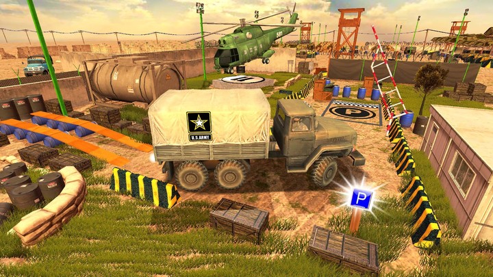 USA Army Truck Drive Simulator Ảnh chụp màn hình trò chơi