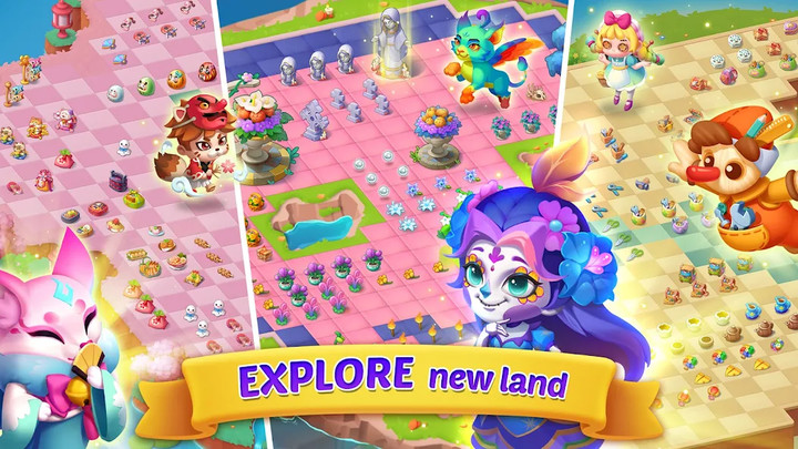 Merge Tales - Merge 3 Puzzles(tiền không giới hạn) screenshot image 5 Ảnh chụp màn hình trò chơi